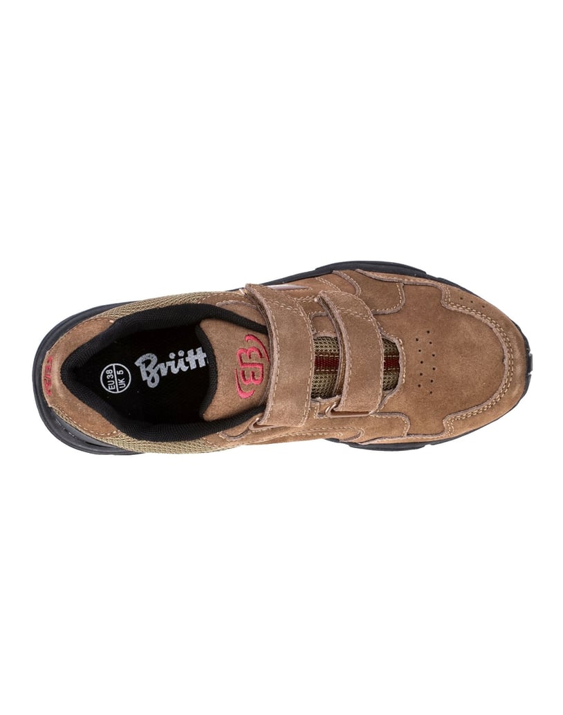Brütting-Sportschuh-Circle-V-braun