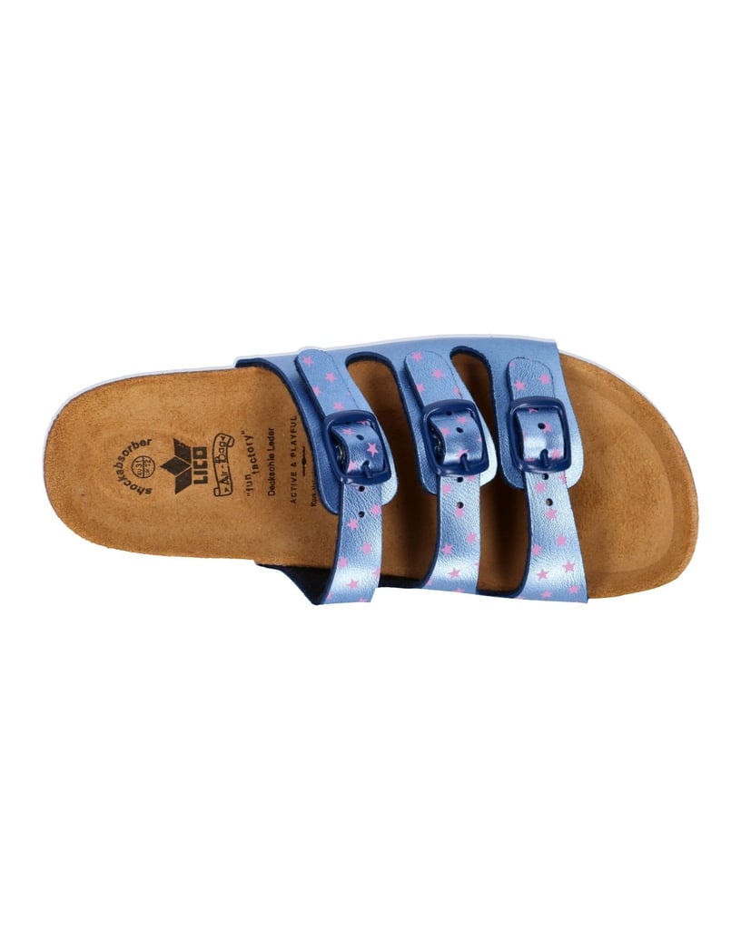 Lico-Pantolette-Bioline-Star-blau