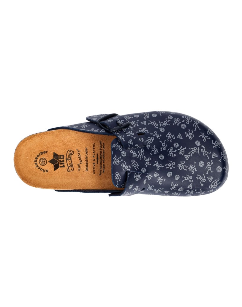 Lico-Clog-Bioline-Clog-Print-blau