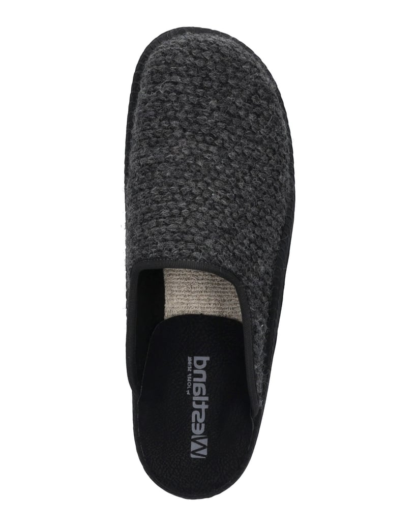 Westland-Hausschuh-Monaco-309,-grau-grau