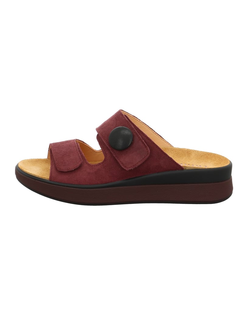 Think-Tieffußbett-Pantolette-MEGGIE-bordeaux