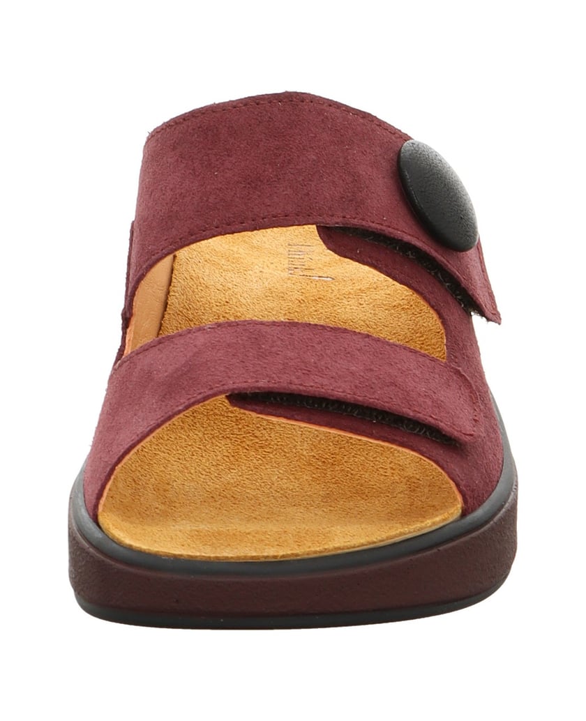 Think-Tieffußbett-Pantolette-MEGGIE-bordeaux