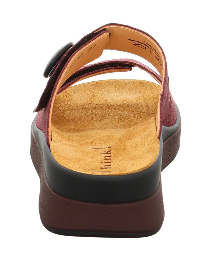Think-Tieffußbett-Pantolette-MEGGIE-bordeaux