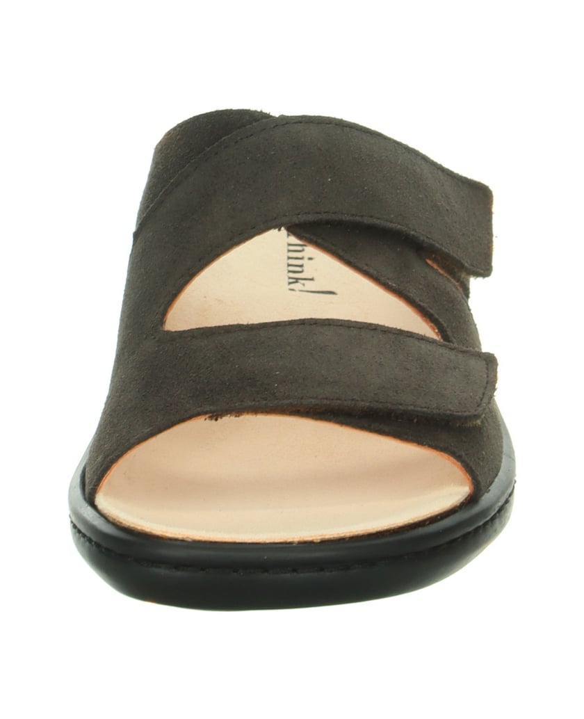 Think-Tieffußbett-Pantolette-CAMILLA-dunkelbraun