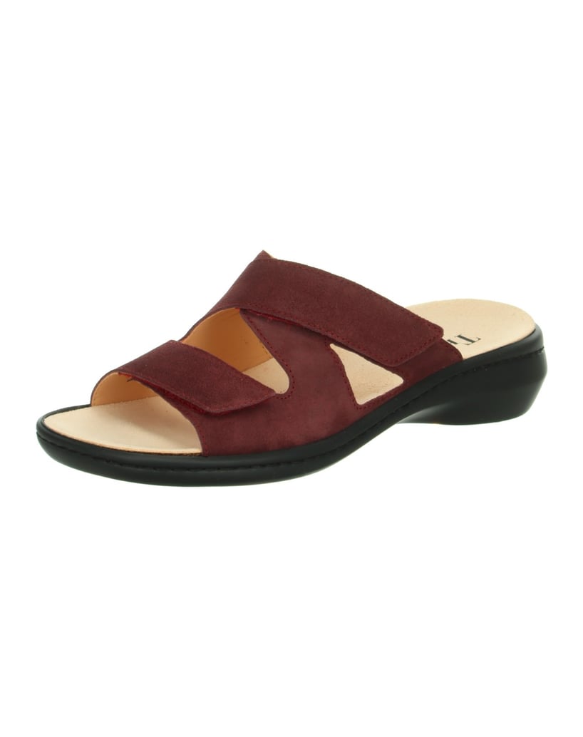 Think-Tieffußbett-Pantolette-CAMILLA-dunkelbraun