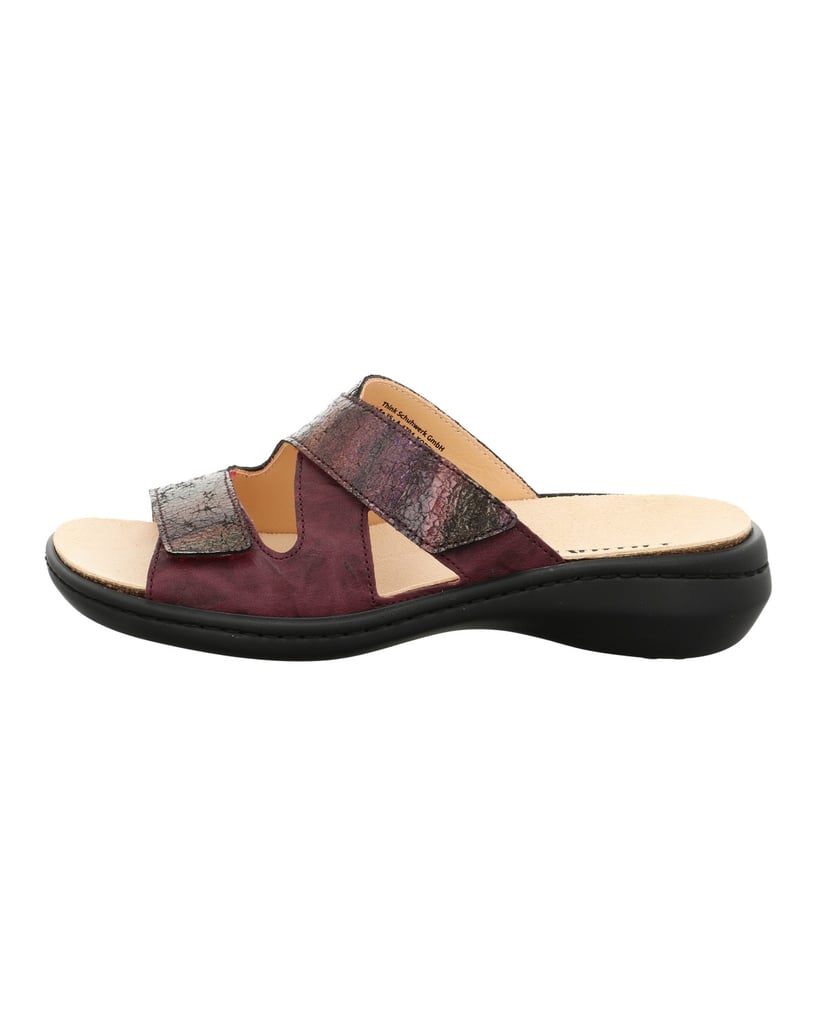 Think-Tieffußbett-Pantolette-CAMILLA-dunkelbraun