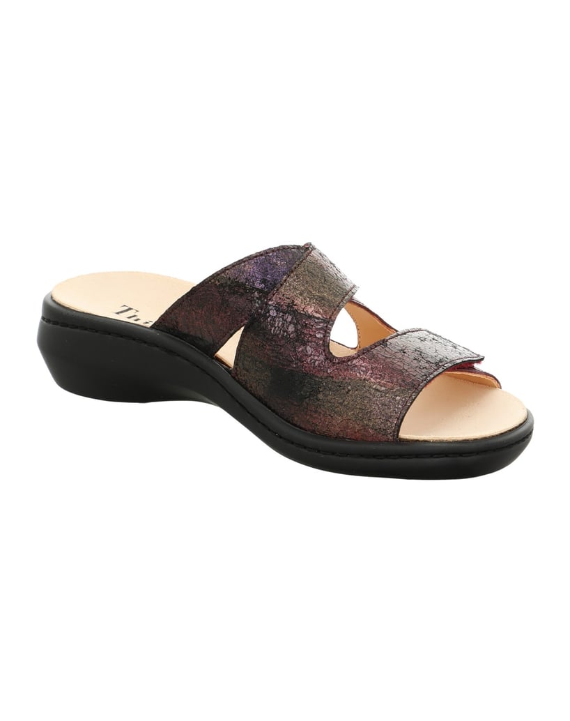 Think-Tieffußbett-Pantolette-CAMILLA-dunkelbraun