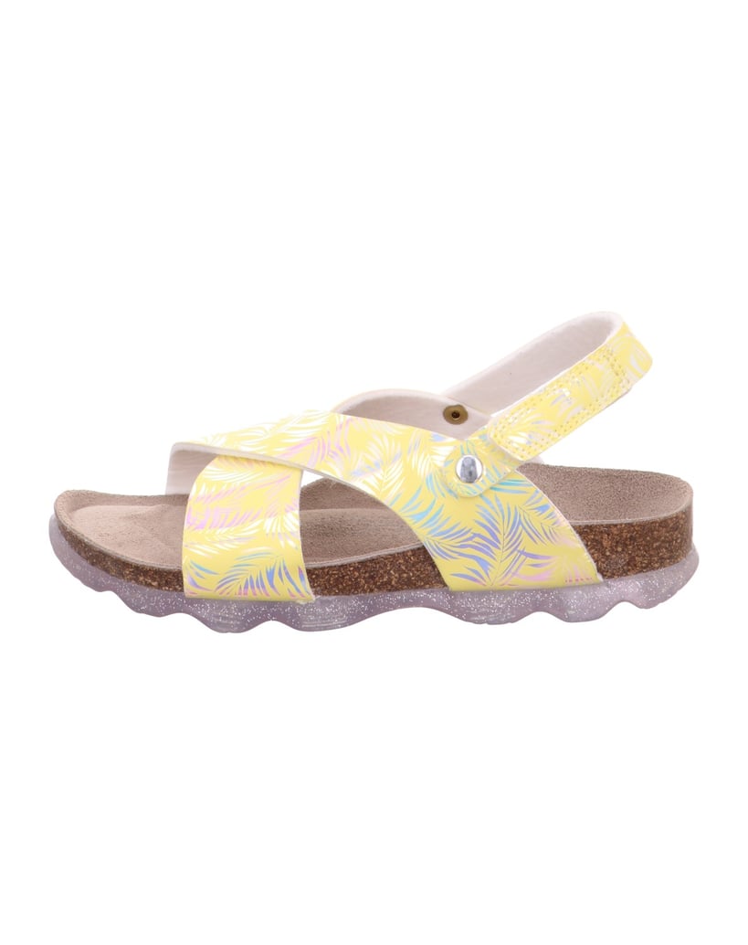Superfit-Tieffußbett-Sandale-JELLIES-gelb