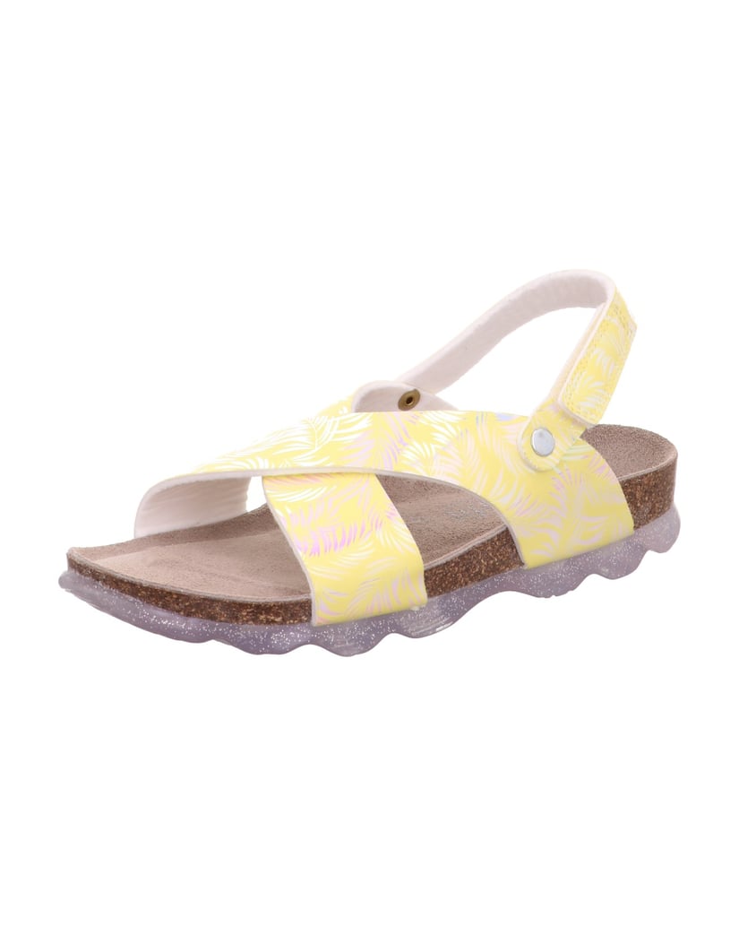 Superfit-Tieffußbett-Sandale-JELLIES-gelb