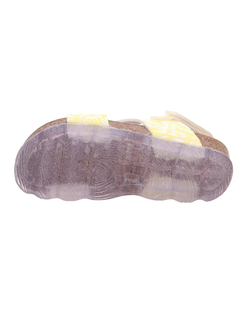 Superfit-Tieffußbett-Sandale-JELLIES-gelb