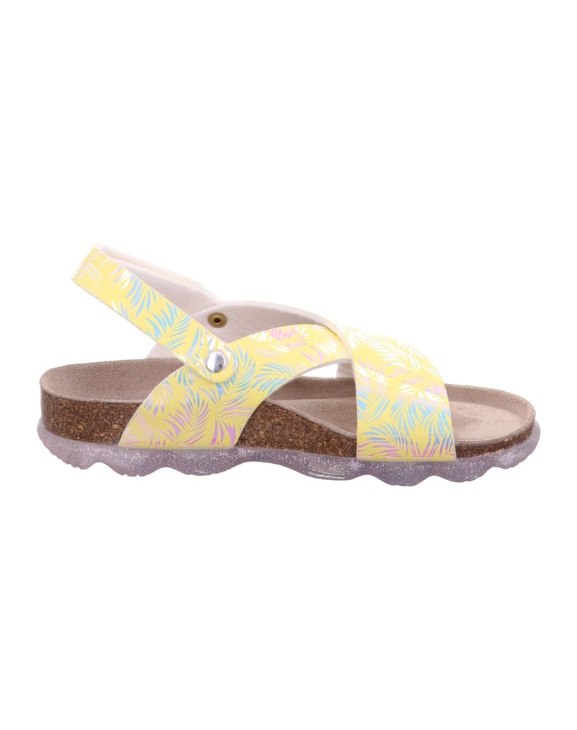 Superfit-Tieffußbett-Sandale-JELLIES-gelb