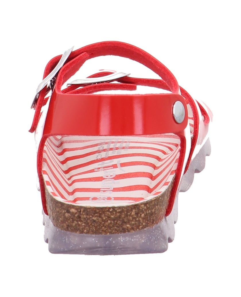 Superfit-Tieffußbett-Sandale-JELLIES-rot