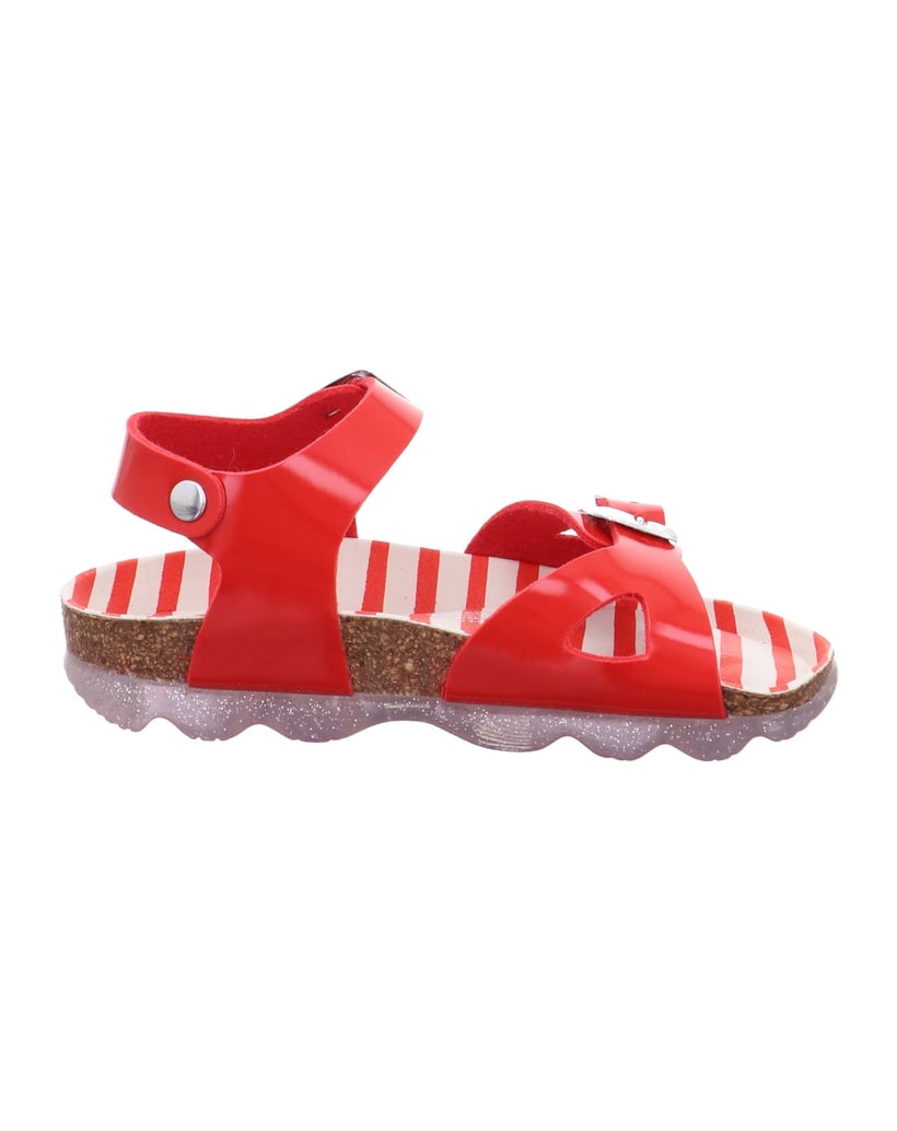 Superfit-Tieffußbett-Sandale-JELLIES-rot