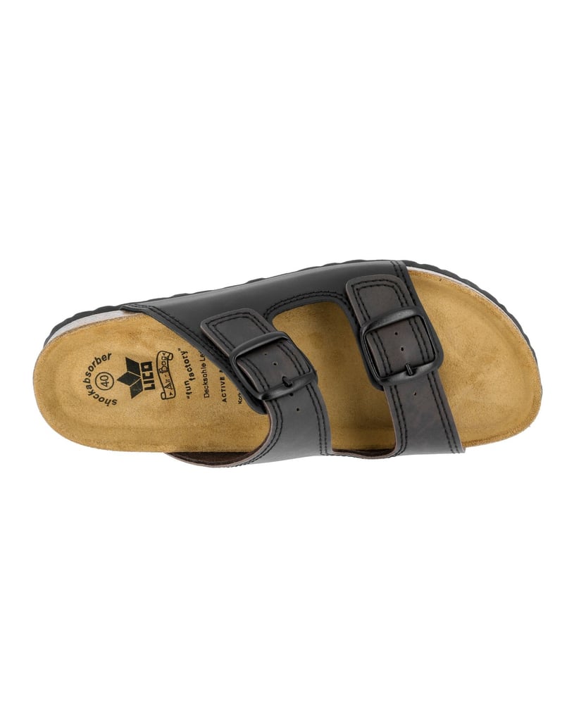 Lico-Pantolette-Bioline-Man-Soft-schwarz