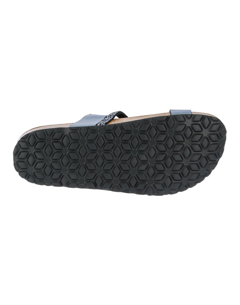 Lico-Pantolette-Bioline-Glitter-grau