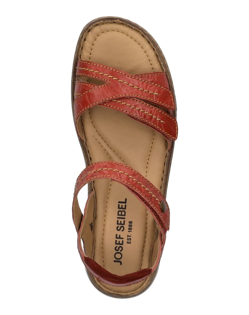 JOSEF-SEIBEL-JOSEF-SEIBEL-Debra-62-|-Sandale-für-Damen-|-Rot-rot