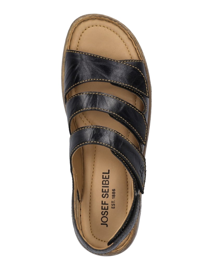 JOSEF-SEIBEL-JOSEF-SEIBEL-Debra-57-|-Sandale-für-Damen-|-Schwarz-schwarz