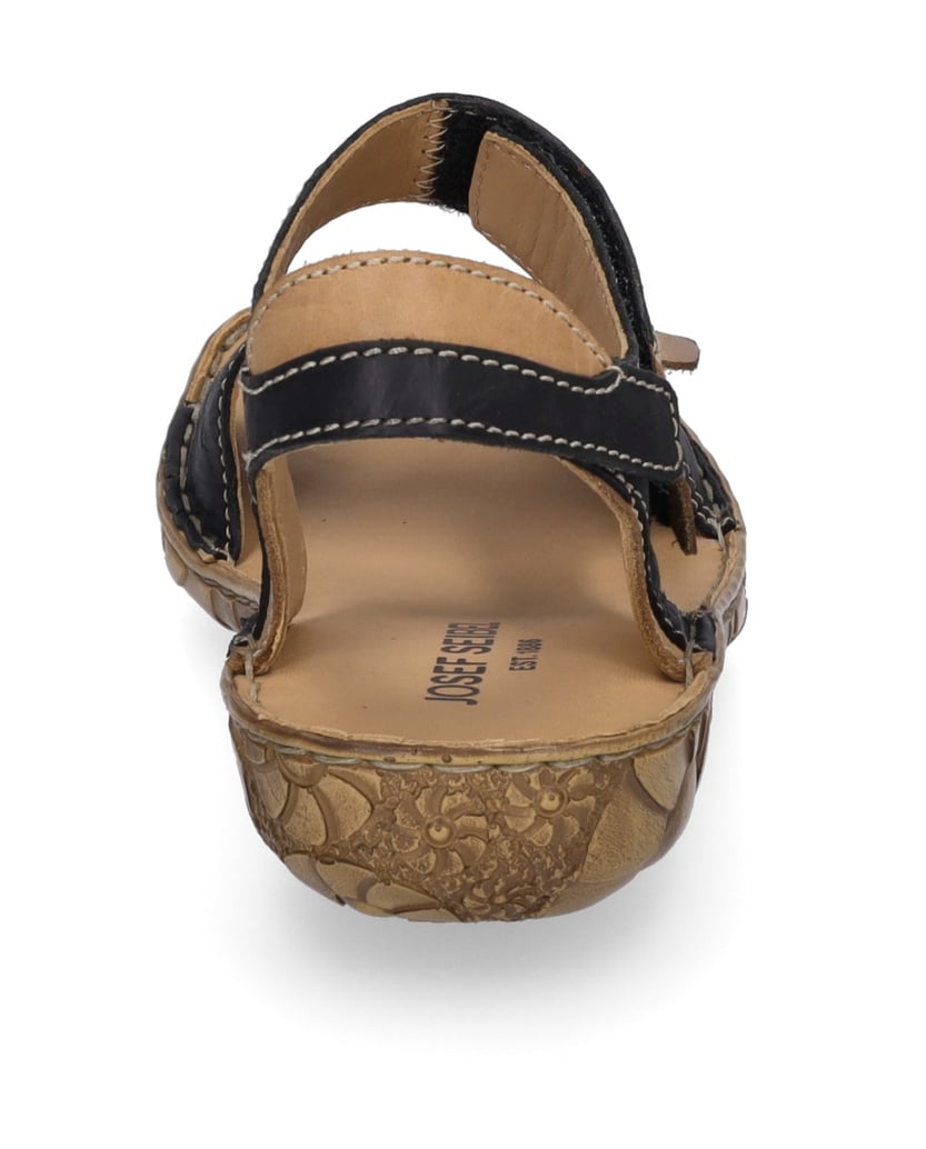 JOSEF-SEIBEL-Sandale-Rosalie-56,-schwarz-kombi-schwarz