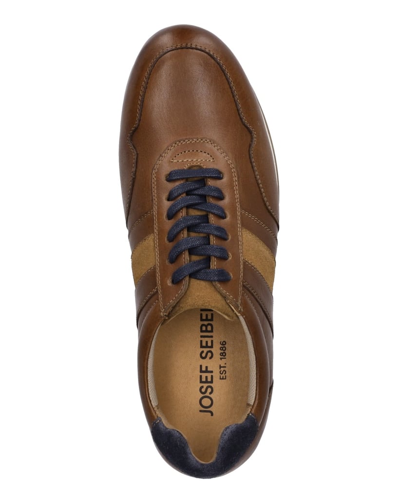 JOSEF-SEIBEL-JOSEF-SEIBEL-Colby-02-|-Halbschuh-für-Herren-|-Braun-cognac
