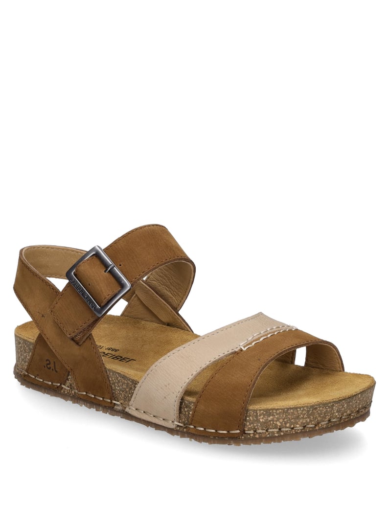 JOSEF-SEIBEL-Sandale-Hannah-01,-castagne-kombi-braun