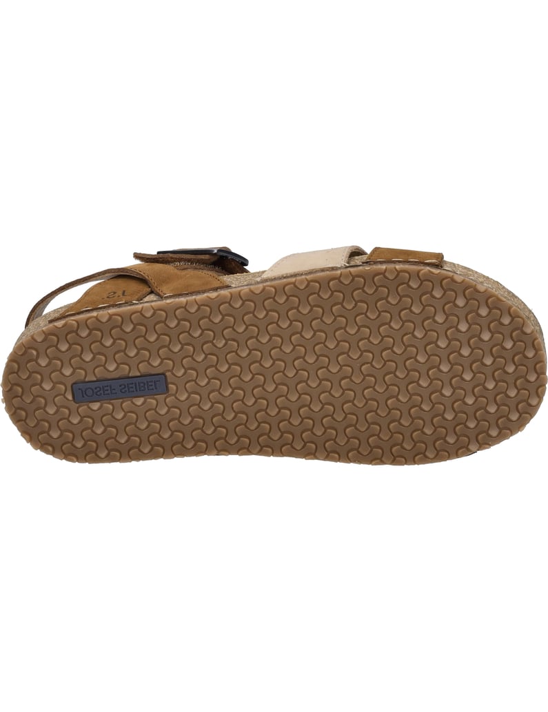 JOSEF-SEIBEL-Sandale-Hannah-01,-castagne-kombi-braun