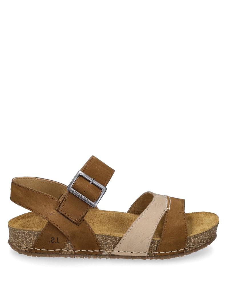 JOSEF-SEIBEL-Sandale-Hannah-01,-castagne-kombi-braun