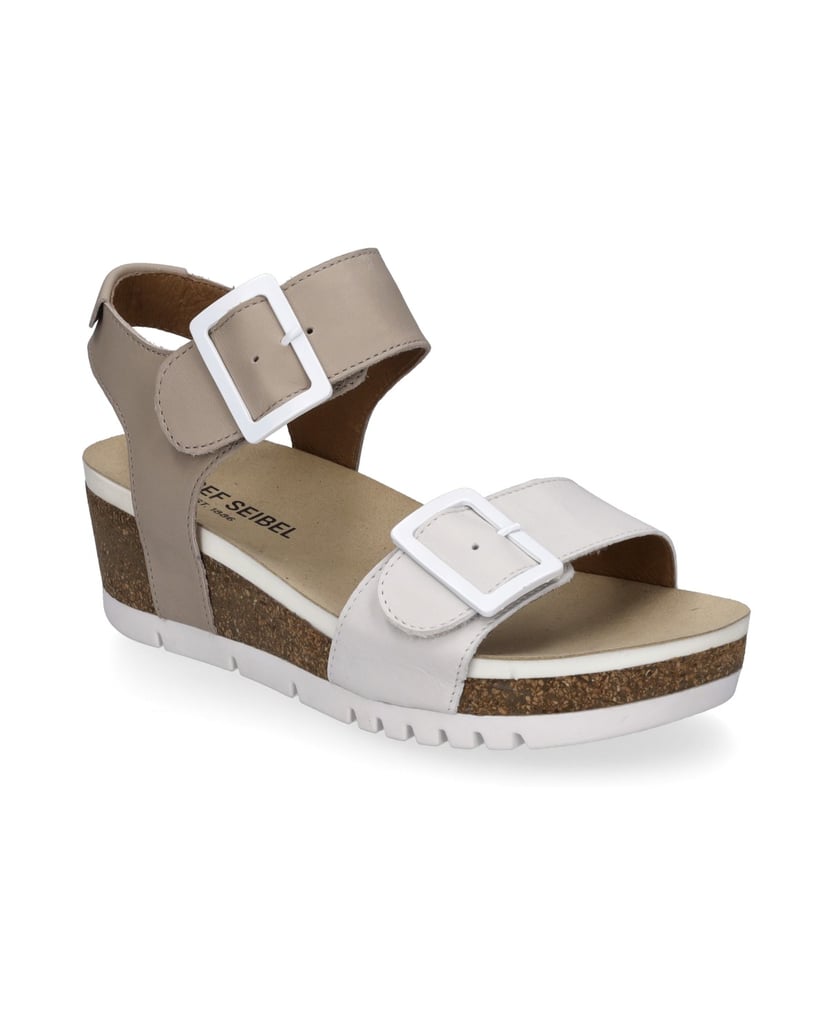 JOSEF-SEIBEL-JOSEF-SEIBEL-Quinn-02-|-Sandale-für-Damen-|-Weiß-weiss
