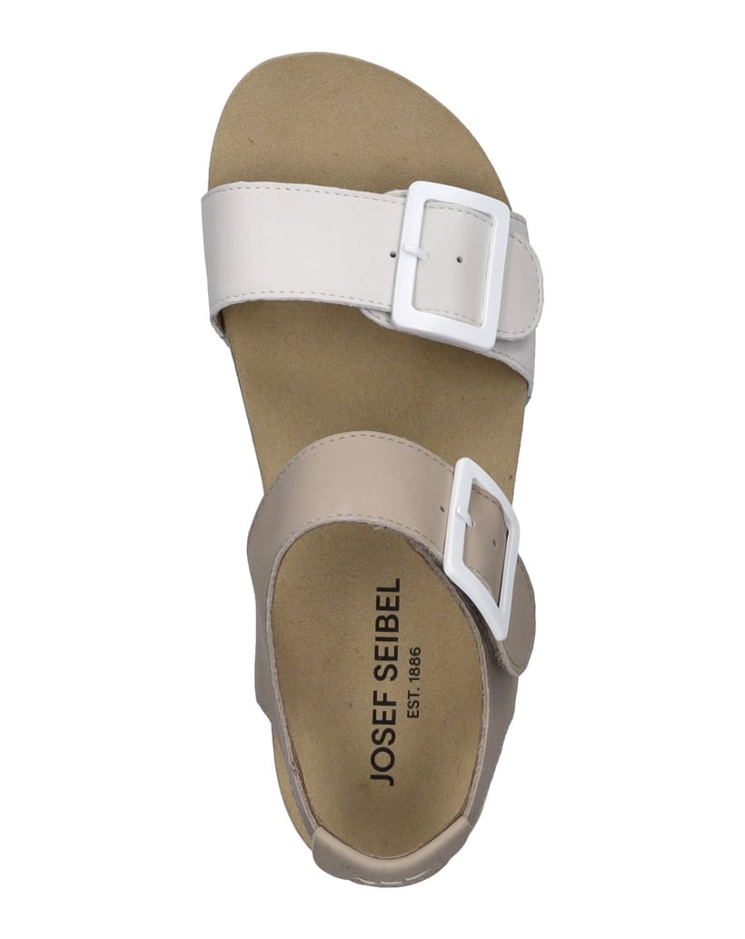 JOSEF-SEIBEL-JOSEF-SEIBEL-Quinn-02-|-Sandale-für-Damen-|-Weiß-weiss