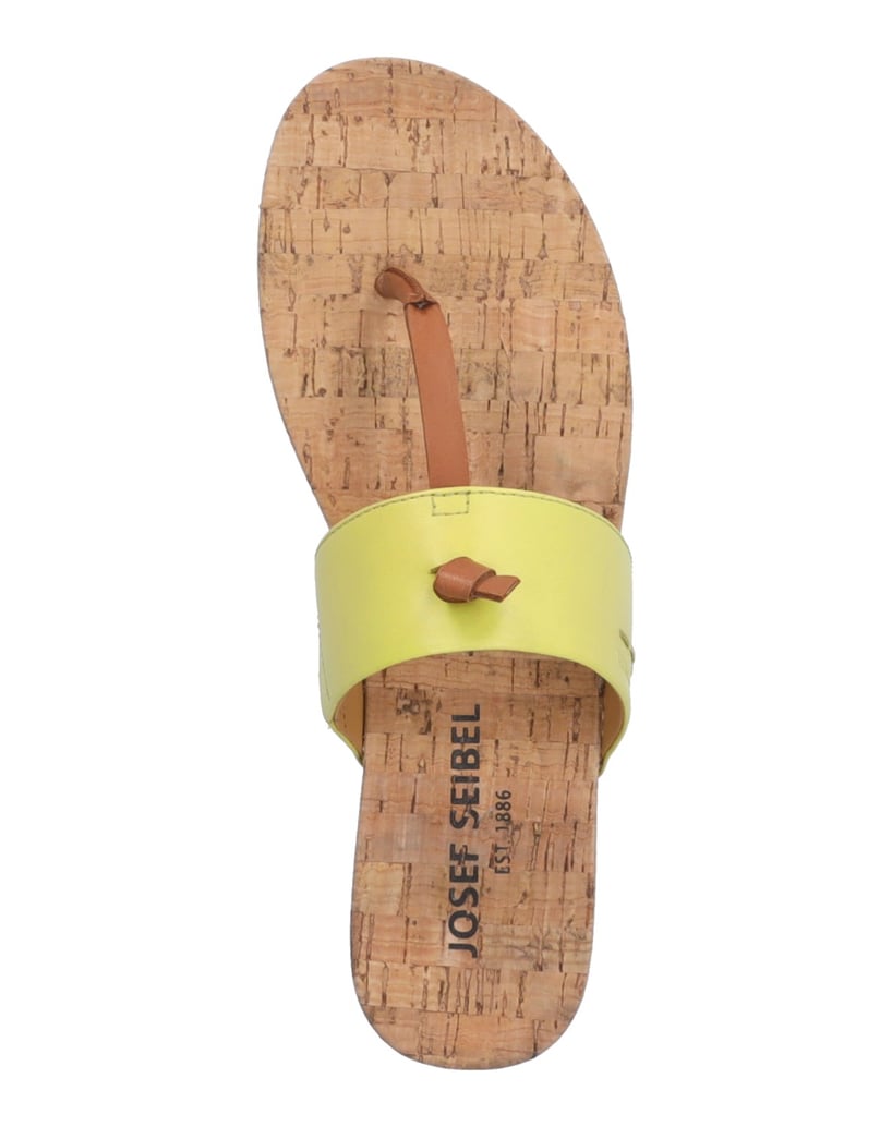 JOSEF-SEIBEL-JOSEF-SEIBEL-Henriette-05-|-Zehentrenner-für-Damen-|-Gelb-gelb
