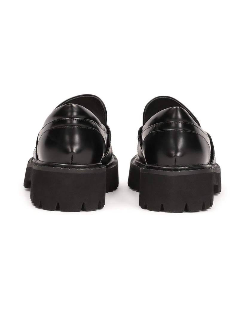 Kazar-Schwarz-genarbte-Lederschuhe-schwarz