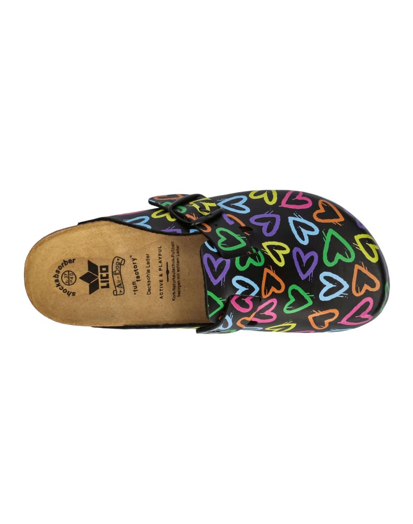 Lico-Clog-Bioline-Clog-Print-schwarz