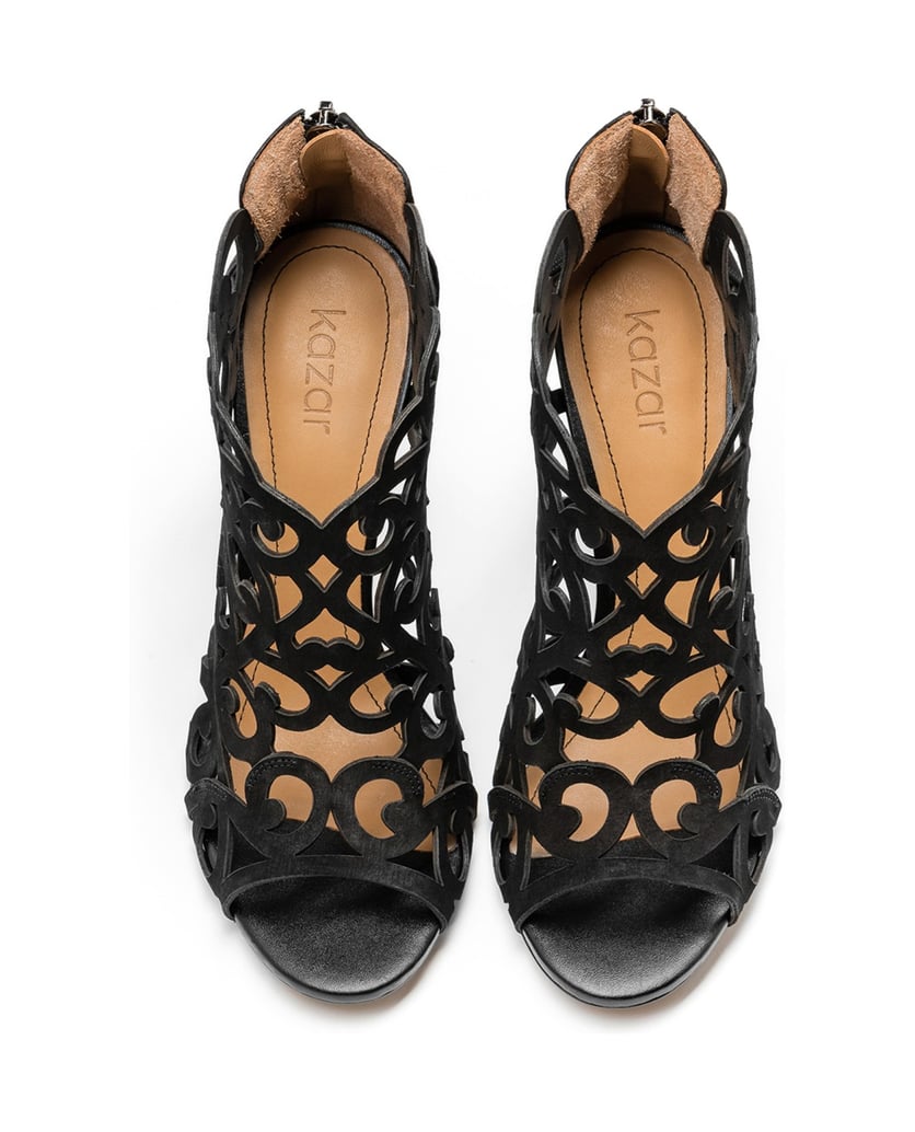 Kazar-Schwarze-Damen-Sandalen-schwarz