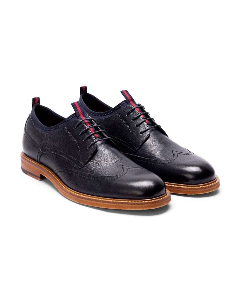 Kazar-Marineblaue-Derby-Schuhe-für-Männer-dunkelblau