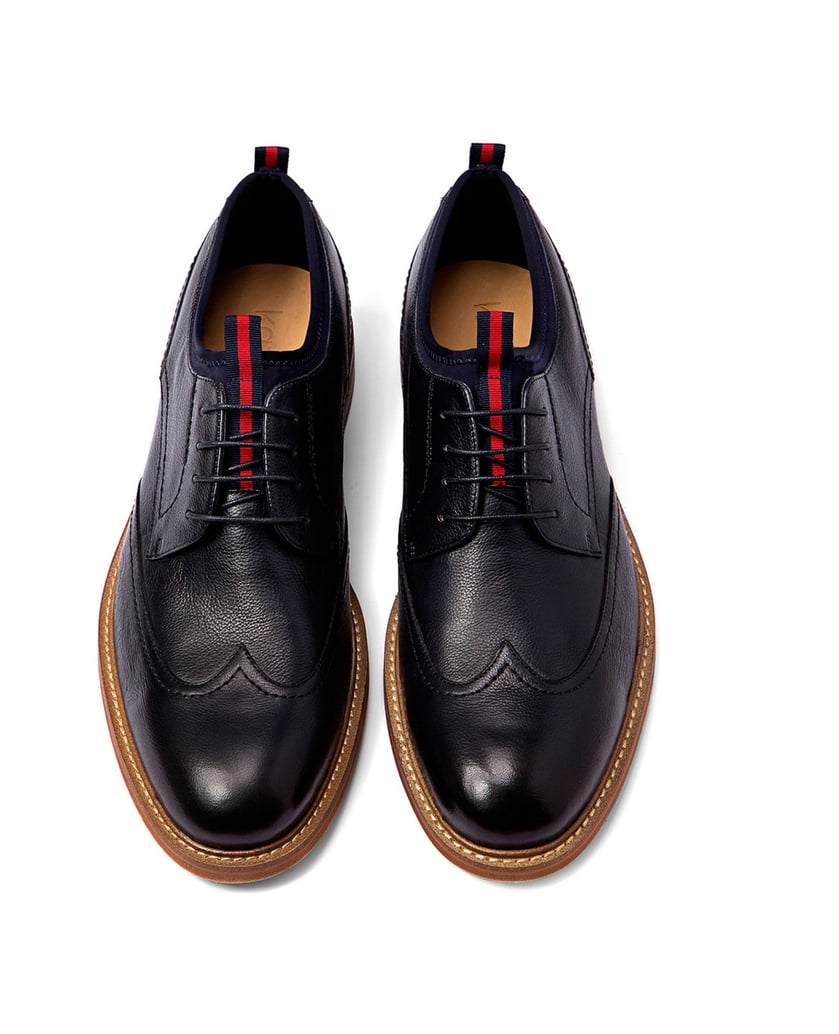 Kazar-Marineblaue-Derby-Schuhe-für-Männer-dunkelblau