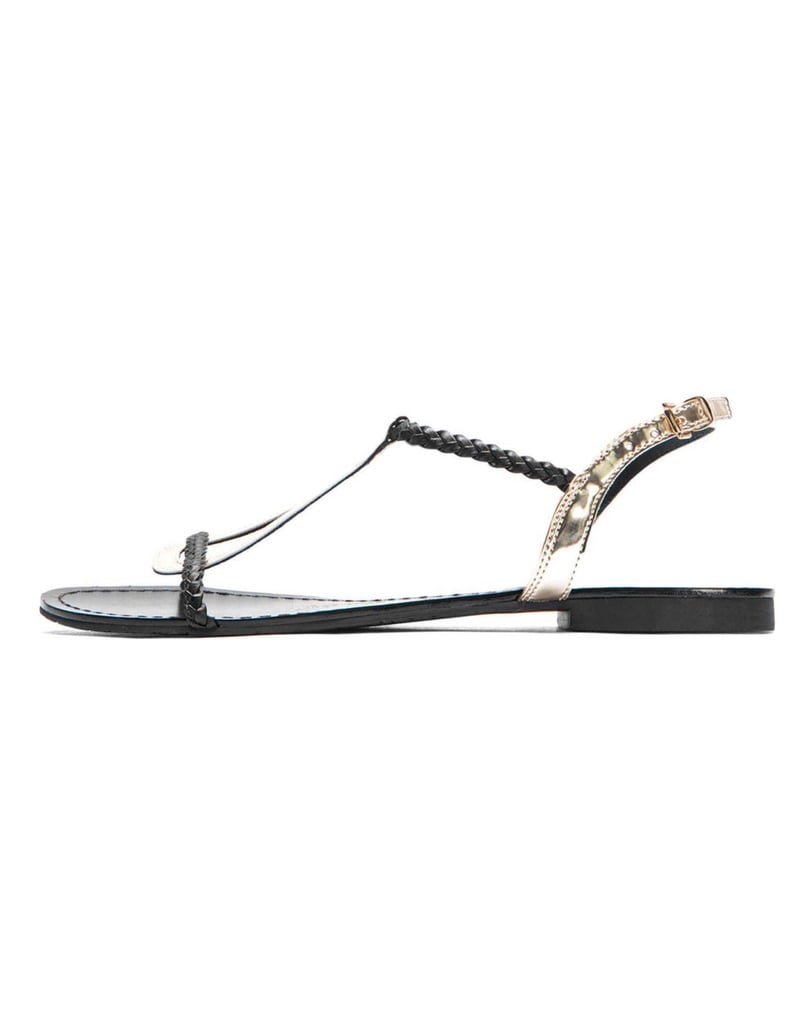 Kazar-Schwarz-goldene-Damen-Sandalen-gold