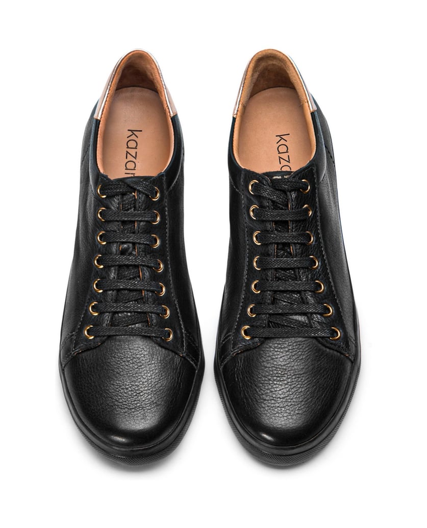 Kazar-Schwarze-Damen-Turnschuhe-schwarz