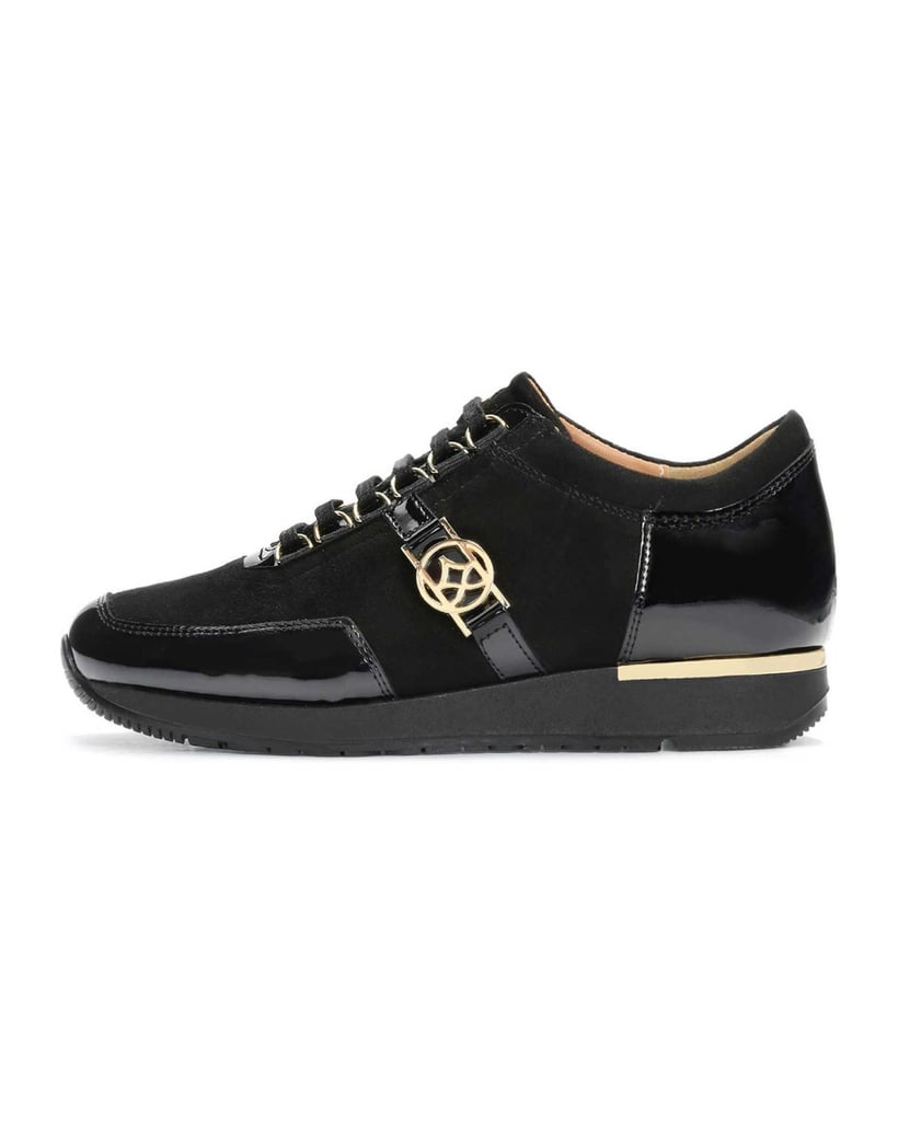 Kazar-Schwarze-Damen-Turnschuhe-schwarz