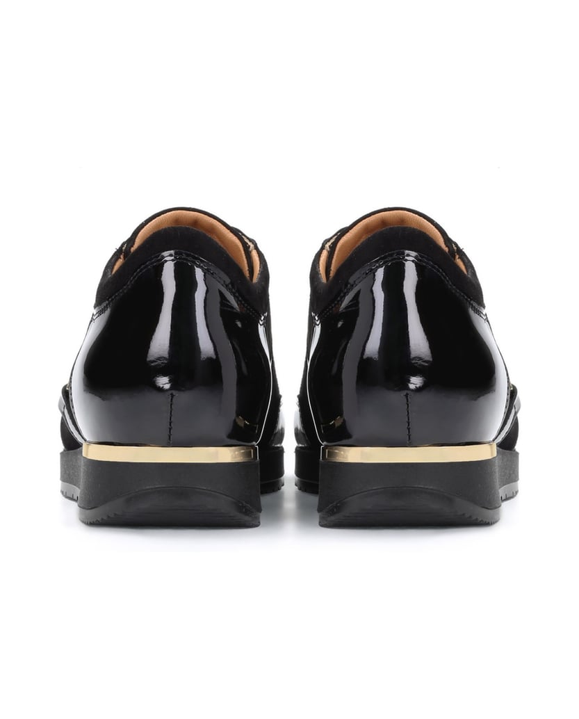 Kazar-Schwarze-Damen-Turnschuhe-schwarz