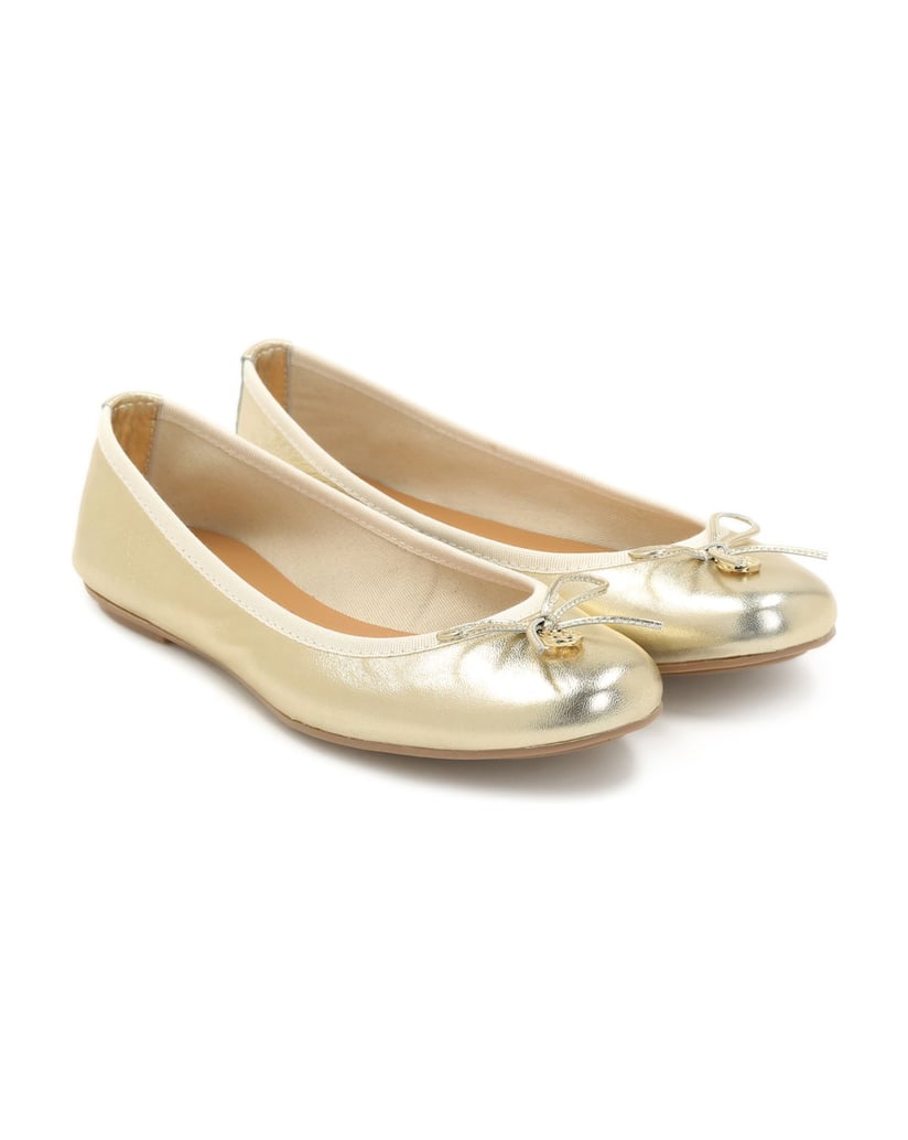 Kazar-Goldene-Ballerinas-für-Damen-gold