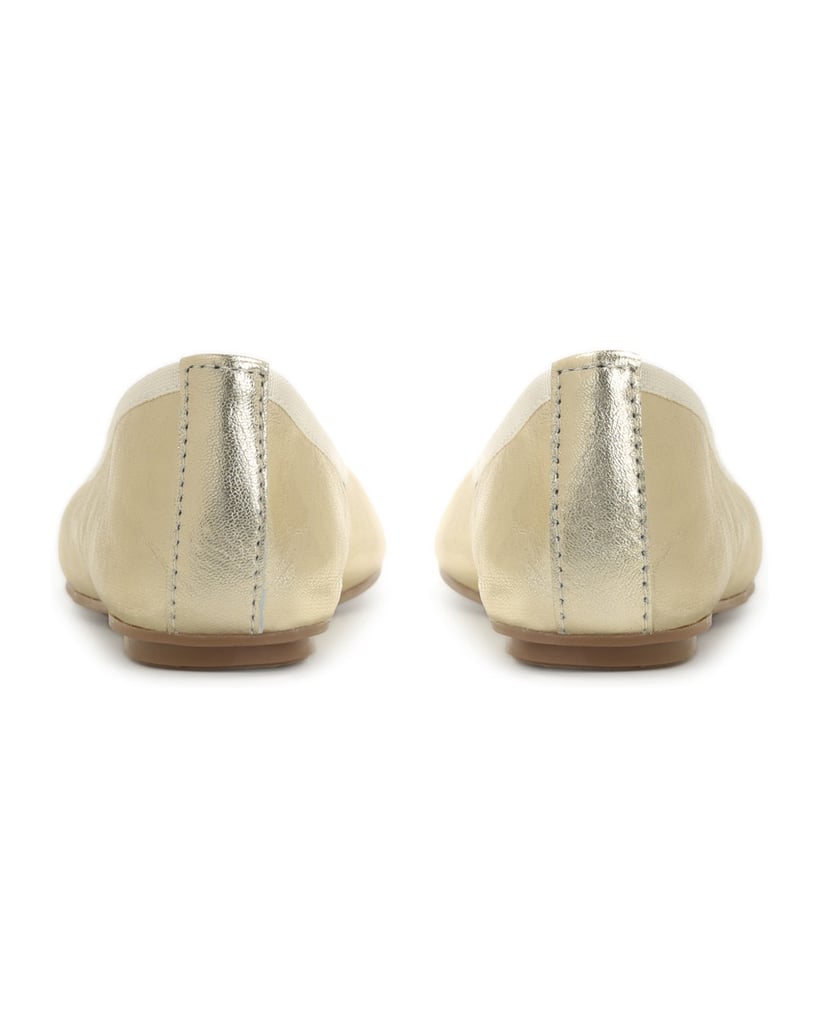 Kazar-Goldene-Ballerinas-für-Damen-gold