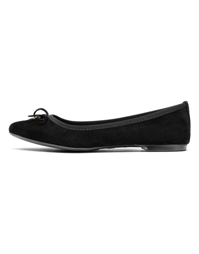 Kazar-Schwarze-Damen-Ballerinas-schwarz