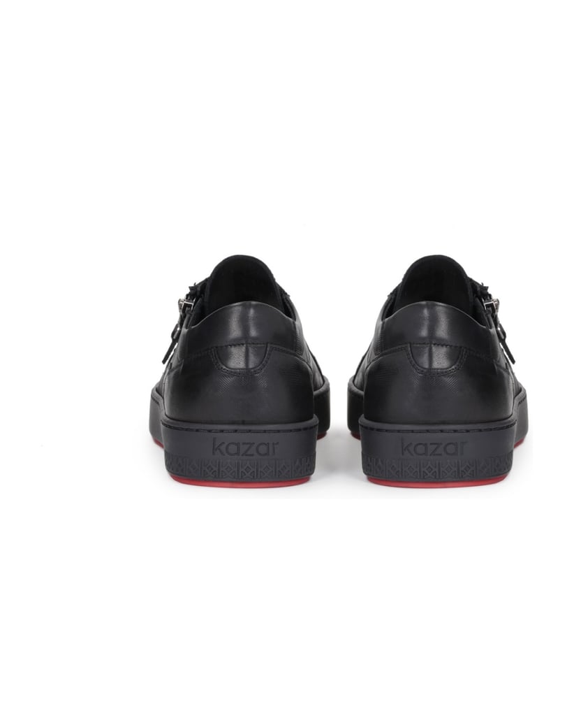 Kazar-Schwarze-Herren-Turnschuhe-schwarz