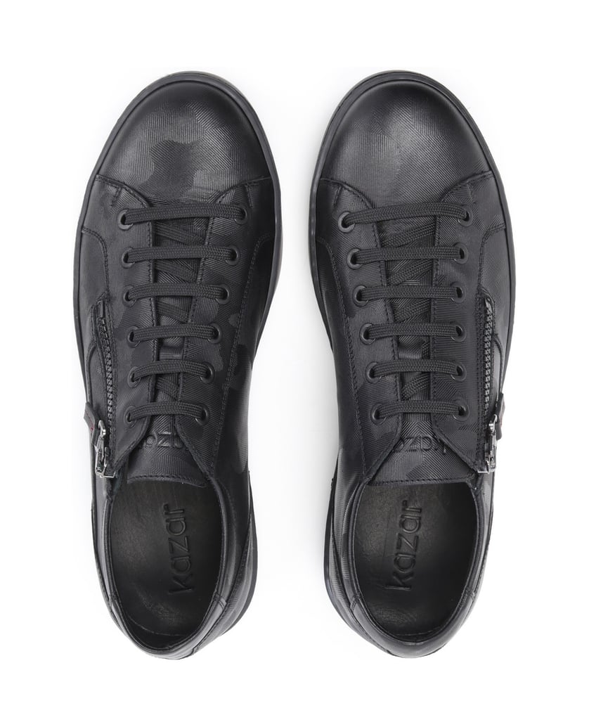 Kazar-Schwarze-Herren-Turnschuhe-schwarz