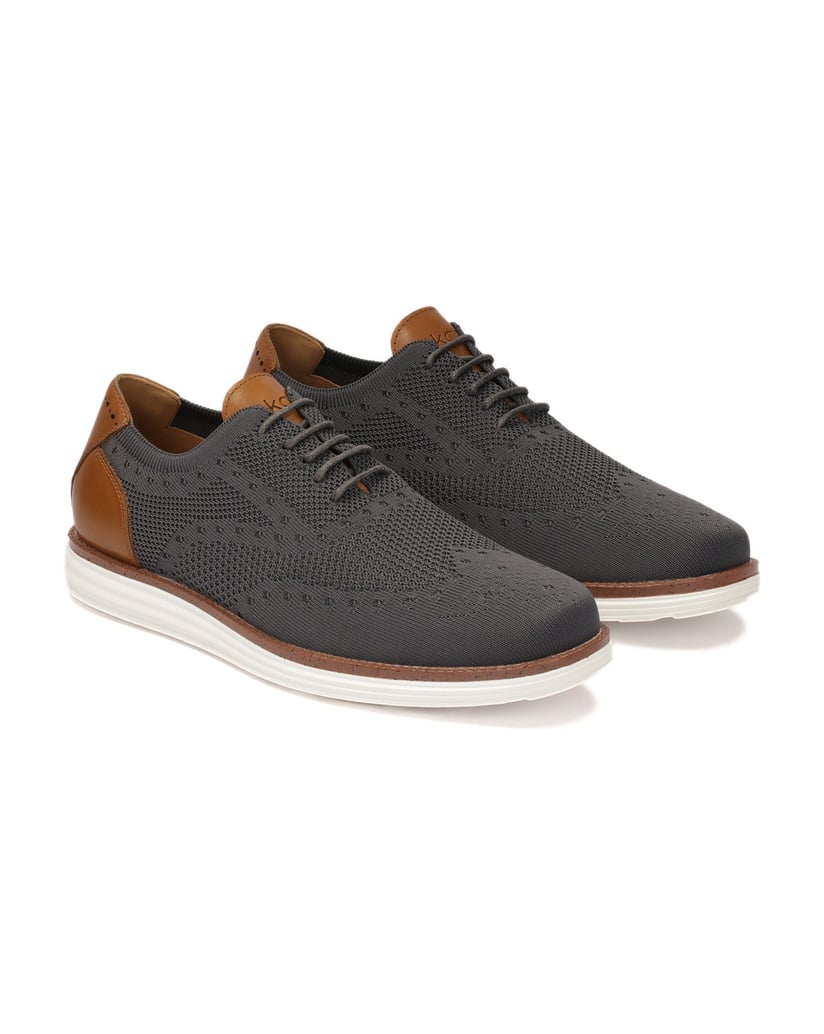 Kazar-Graue-Stoffschuhe-grau