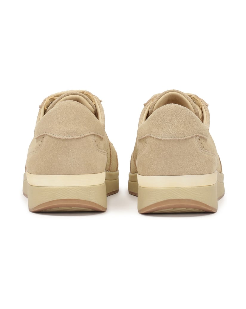 Kazar-Beige-Turnschuhe-aus-perforiertem-Wildleder-beige