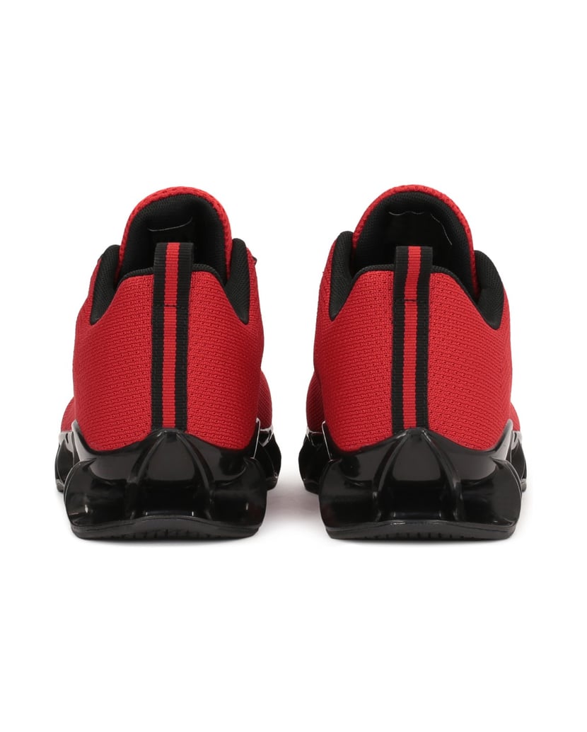 Kazar-Rote-Herren-Sneaker-aus-atmungsaktivem-Stoff-rot