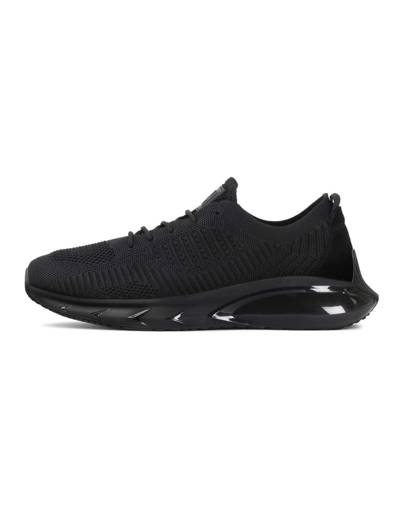 Kazar-Herren-Sportschuhe-aus-atmungsaktivem-Stoff-schwarz