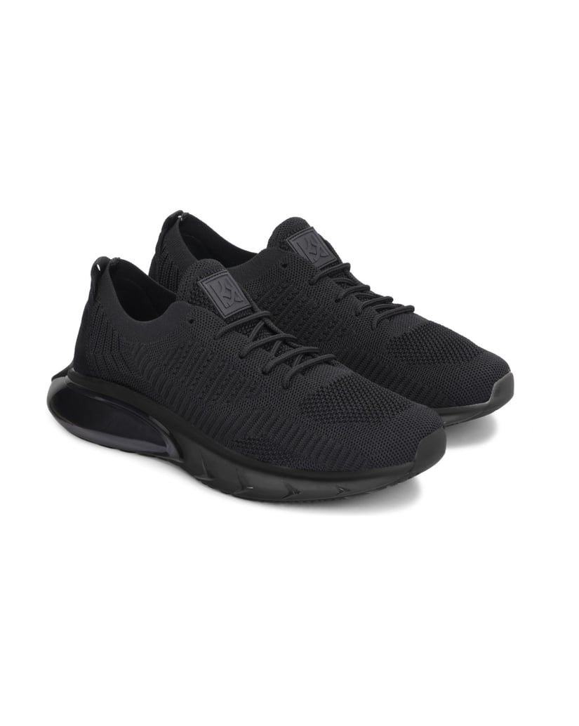 Kazar-Herren-Sportschuhe-aus-atmungsaktivem-Stoff-schwarz