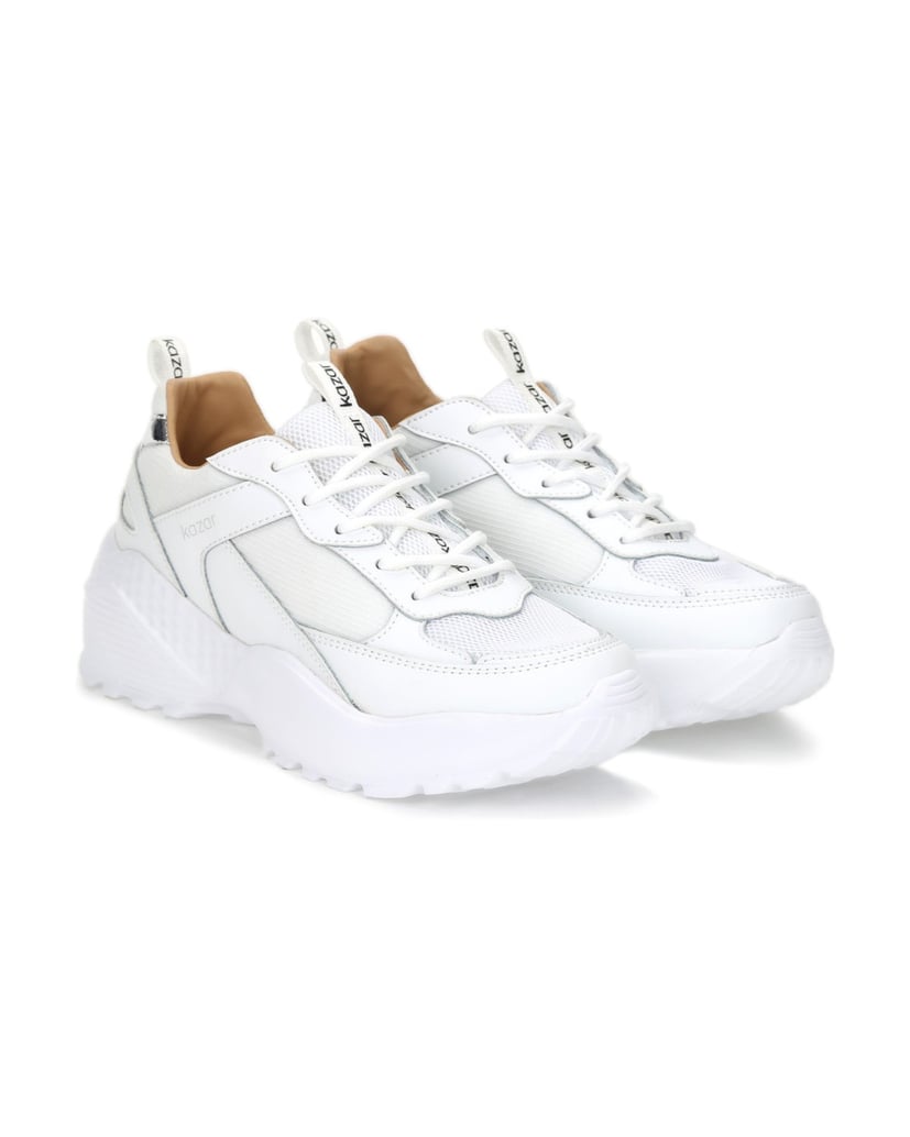 Kazar-Weiße-Damen-Turnschuhe-weiss