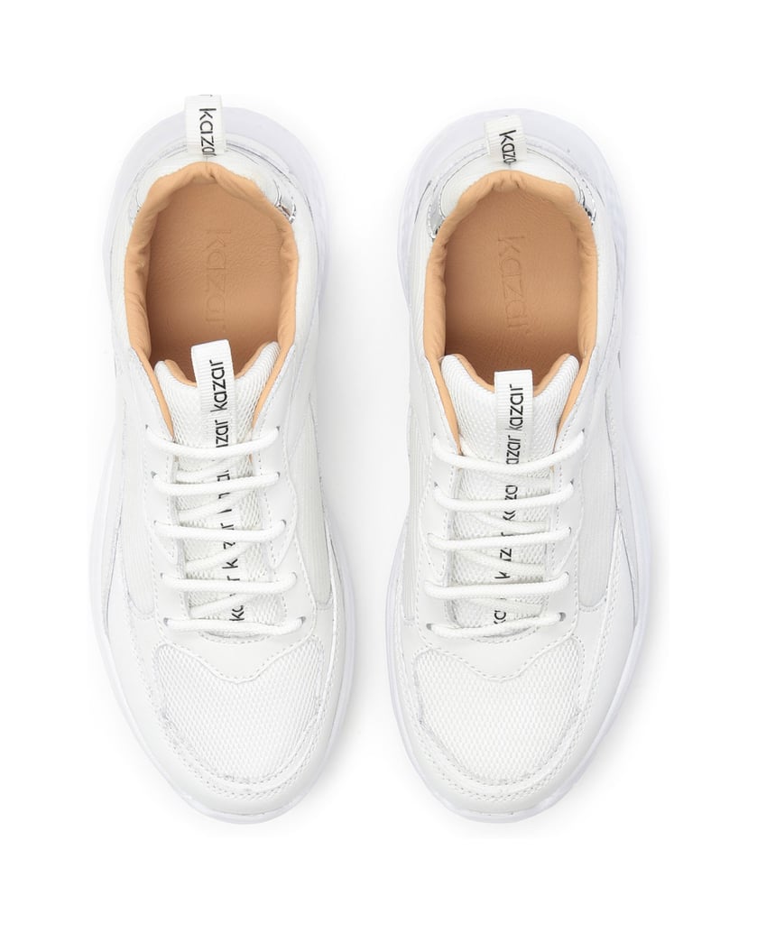 Kazar-Weiße-Damen-Turnschuhe-weiss